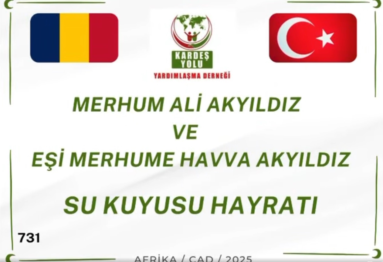 Akyıldız Ailesi, Afrika’da Su Kuyusu Açtırdı
